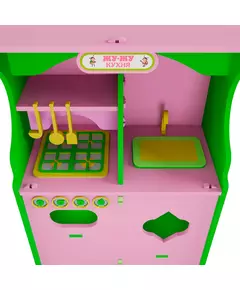Игровая интерактивная мебель "Кухня" сборная из мягкого полимера фотографии