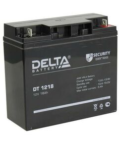 Купить Аккумулятор для слаботочных систем Delta DT 1218 12V, 18Ah в Иркутске в компании Зеон