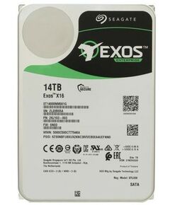 Купить Жёсткий диск Seagate 14 Tb Exos X16 SATA 6Gb/s 3.5" 7200rpm 256Mb [ST14000NM001G] в Иркутске в компании Зеон