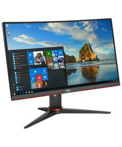 Мониторы: ЖК-монитор AOC C24G2AE Black&Red 23.6" Curved LCD, 1920x1080, D-Sub, HDMI, DP фотографии