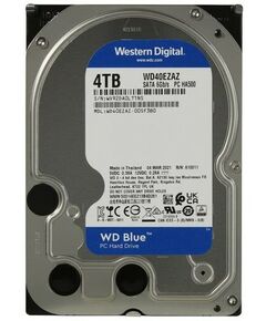 Жесткие диски: Жёсткий диск Western Digital 4 Tb Blue SATA 6Gb/s 3.5" 5400rpm 256Mb [WD40EZAZ] фотографии