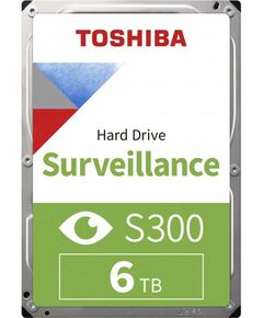 Жесткие диски: Жесткий диск Toshiba 6Tb Surveillance S300 SATA 6Gb/s 3.5" 5400rpm 256Mb [HDWT860UZSVA] фотографии