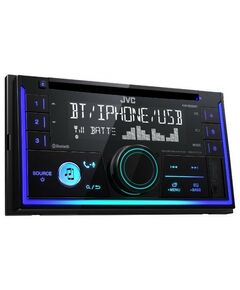 Купить Автомагнитола JVC KW-R930BT 4x50 Вт, тюнер (FM, AM, SW), MP3, WMA, поддержка iPod, Bluetooth, разъем USB, многоцветный дисплей, 2 DIN в Иркутске в компании Зеон