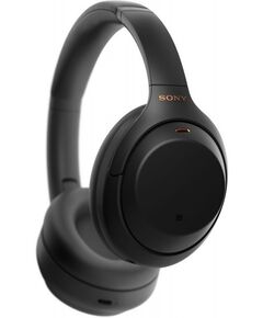 Наушники и гарнитуры: Гарнитура Sony WH-1000XM4 3.5  мм/Bluetooth, накладные, черный [WH1000XM4B.E] фотографии