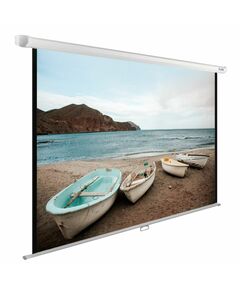 Купить Экран настенно-потолочный рулонный Cactus CS-PSWE-220x138-WT WallExpert, 138x220см, 16:10, белый в Иркутске в компании Зеон