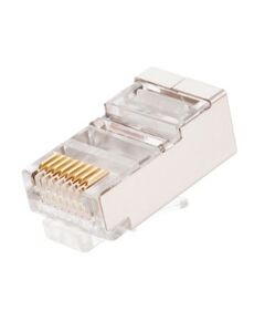 Купить Коннектор Nikomax NMC-RJ88RZ50SE1-100 RJ45/8P8C под витую пару, Кат.6 (Класс E), 250МГц, покрытие 50мкд, универсальные ножи, экранированный, круглый ввод, уп-ка 100шт в Иркутске в компании Зеон