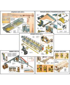 Купить Плакаты ПРОФТЕХ "Прицепная жатка ЖВП-6" (5 пл, винил, 70х100) в Иркутске в компании Зеон