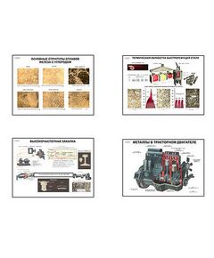 Купить Плакаты ПРОФТЕХ "Термическая обработка металла" (14 пл, винил, 70х100) в Иркутске в компании Зеон