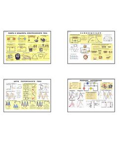 Купить Плакаты ПРОФТЕХ "Основы электротехники" (16 пл, винил, 70х100) в Иркутске в компании Зеон