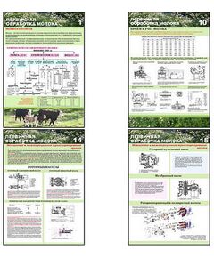 Купить Плакаты ПРОФТЕХ "Первичная обработка молока" (19 пл, винил, 70х100) в Иркутске в компании Зеон