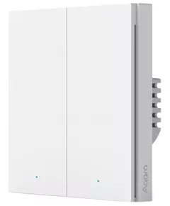 Купить Умный выключатель Aqara Smart Wall Switch H1 EU 2-х кл. белый [WS-EUK04] в Иркутске в компании Зеон