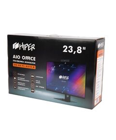 Купить Платформа ПК Hiper Hiper  AIO  Office HO-K6-FL-H510-B,  23,8  display IPS (1920x1080),, картинка № 5 в Иркутске в компании Зеон