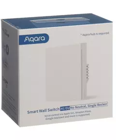 Купить Умный выключатель Aqara Smart Wall Switch H1 EU 1-но кл. белый [WS-EUK01], картинка № 7 в Иркутске в компании Зеон