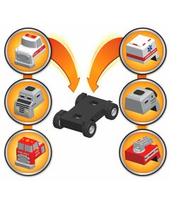 Купить Магнитный конструктор СОЗДАЙ СВОЮ СПАСАТЕЛЬНУЮ ТЕХНИКУ. Стартовый набор [60402-S-10], картинка № 2 в Иркутске в компании Зеон
