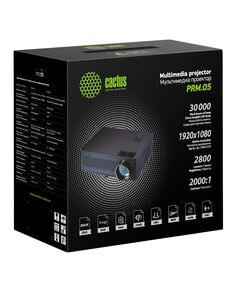 Купить Проектор Cactus CS-PRM.05B.WUXGA-A LCD, 2800Lm, 1920x1080, 2000:1, 30000 часов, 2xUSB,  2xHDMI, 4.2кг, картинка № 3 в Иркутске в компании Зеон