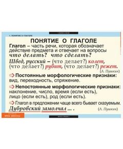 Купить Русский язык. Глаголы, картинка № 10 в Иркутске в компании Зеон