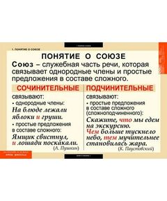 Купить Русский язык. Союзы и предлоги, картинка № 8 в Иркутске в компании Зеон