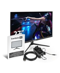 Купить Монитор безрамочный Exegate ProSmart EZ2707A 27" IPS LED, FHD, 1920x1080@75Гц, 16:9, 280cd/m2, 1000:1, 178°/178°, 5ms, Speakers, D-Sub, HDMI1.4 [EX296348RUS], картинка № 8 в Иркутске в компании Зеон