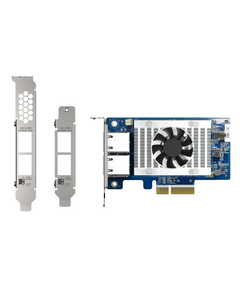 Купить Сетевая карта QNAP QXG-10G2T-X710 LAN Expansion Card, PCIe Gen3 x4, Two 10GbE (10G / 5G / 2.5G / 1G / 100M)) Ports with SR-IOV and iSCSI, картинка № 2 в Иркутске в компании Зеон