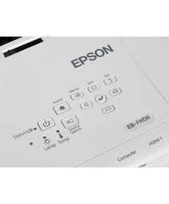 Купить Проектор Epson EB-FH06 LCD, 3500Lm, 1920x1080, 16000:1, 6000 часов, 1xUSB typeA, 1xUSB typeB, 2xHDMI, 2.7кг [V11H974040], картинка № 11 в Иркутске в компании Зеон