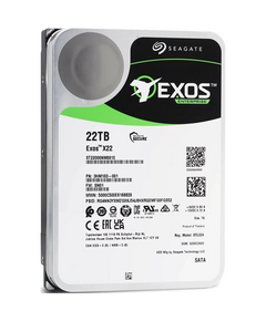 Купить Жесткий диск Seagate 22Tb Exos X22 SATA3 7200 512Mb (замена WUH722222ALE6L4, WD221KRYZ) [ST22000NM001E] в Иркутске в компании Зеон