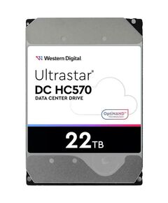 Купить Жесткий диск Western Digital 22Tb Ultrastar DC HC570 SAS 7200 12Gb/s 512MB [WUH722222AL5204] в Иркутске в компании Зеон