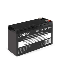 Купить Аккумулятор для UPS Exegate HR 12-6 12V, 6Ah, 1224W [EX288653RUS] в Иркутске в компании Зеон