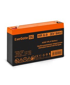 Купить Аккумулятор для UPS Exegate HR 6-9 6V, 9Ah [EX285851RUS] в Иркутске в компании Зеон