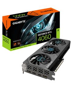 Купить Видеокарта GigaByte GV-N4060EAGLE OC-8GD PCI-E 4.0 128bit GDDR6 2505/17000 HDMIx2 DPx2 HDCP Ret, картинка № 7 в Иркутске в компании Зеон