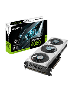 Купить Видеокарта GigaByte GeForce RTX4060  GDDR6 2xHDMI+2xDP RTL [GV-N4060EAGLEOC ICE-8GD], картинка № 7 в Иркутске в компании Зеон