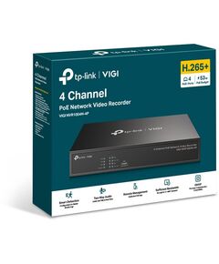 Купить Видеорегистратор TP-Link NVR Vigi NVR1004H-4P, картинка № 2 в Иркутске в компании Зеон