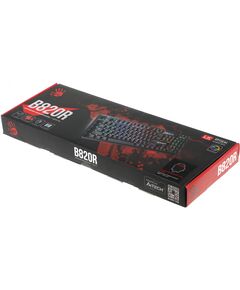 Купить Клавиатура A4-Tech Bloody B820R RED SWITCH Механическая, черный, USB, for gamer, LED, картинка № 12 в Иркутске в компании Зеон