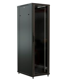 Купить Шкаф серверный напольный WRLINE WR-TT-3761-AS-RAL9004 37U, 600x1000мм, 800кг, черный, 910мм, 1833мм, IP20, сталь в Иркутске в компании Зеон