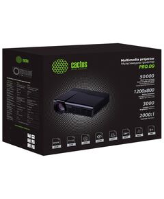 Купить Проектор Cactus CS-PRO.09WT.WXGA-W LCD 3000Lm LS 300Lm ANSI (1280x720) 2000:1 50000 часов 2xUSB typeA 2xHDMI 4.7кг, картинка № 3 в Иркутске в компании Зеон