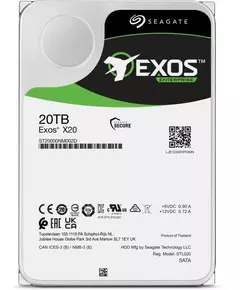 Купить Жесткий диск Seagate 20Tb Exos X20 SAS 12Gb/s 7200 256Mb [ST20000NM002D] в Иркутске в компании Зеон