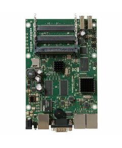 Купить Маршрутизатор Mikrotik RB435G без корпуса RouterBOARD 435G with 680MHz Atheros CPU, 256MB RAM, 3 Gigabit LAN, 5 miniPCI, RouterOS L5, 2 USB ports в Иркутске в компании Зеон