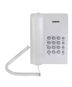 Купить Телефон проводной Sanyo RA-S204W белый в Иркутске в компании Зеон