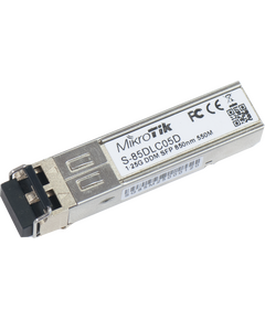 Купить Трансивер Mikrotik S-85DLC05D SFP 1.25Гбит/с Tx:850нм в Иркутске в компании Зеон