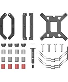 Купить Охладитель ID-Cooling ID-CPU-SE-224-XTS-ARGB 4пин, 115x/1200/1700/AM4/AM5, 28.9дБ, 600-1500об/мин, Al+тепл.трубки, картинка № 20 в Иркутске в компании Зеон