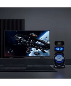 Купить Минисистема Sony MHC-V73D CD/CDRW/DVD/DVDRW, FM, USB, BT, черный, картинка № 2 в Иркутске в компании Зеон