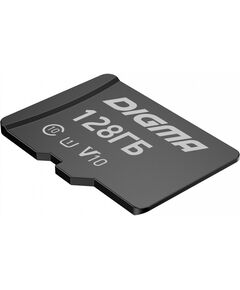 Купить Карта памяти microSDXC Digma 128Gb CARD10 V10 + адаптер [DGFCA128A01] в Иркутске в компании Зеон