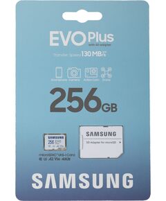 Купить Карта памяти microSDXC Samsung 256Gb EVO PLUS + адаптер [MB-MC256KA], картинка № 8 в Иркутске в компании Зеон