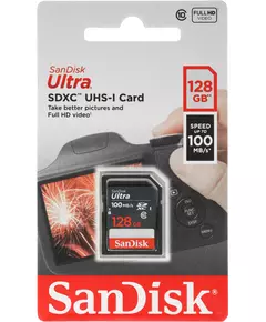 Купить Карта памяти SDXC SanDisk 128Gb Ultra [SDSDUNR-128G-GN3IN], картинка № 3 в Иркутске в компании Зеон