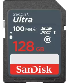 Купить Карта памяти SDXC SanDisk 128Gb Ultra [SDSDUNR-128G-GN3IN] в Иркутске в компании Зеон