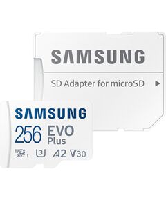 Купить Карта памяти microSDXC Samsung 256Gb EVO PLUS + адаптер [MB-MC256KA], картинка № 2 в Иркутске в компании Зеон