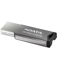 Купить Флеш-диск AData 128Gb UV350 USB3.0 серебристый [AUV350-128G-RBK], картинка № 2 в Иркутске в компании Зеон