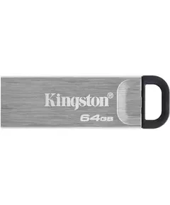 Купить Флеш-диск Kingston DataTraveler Kyson 64Gb USB3.2 серебристый/черный [DTKN/64GB] в Иркутске в компании Зеон