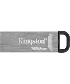 Купить Флеш-диск Kingston DataTraveler Kyson 128Gb USB3.2 серебристый/черный [DTKN/128GB] в Иркутске в компании Зеон