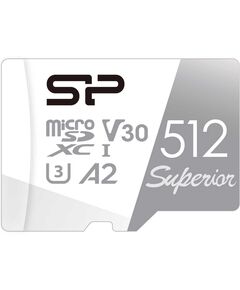 Купить Карта памяти microSDXC Silicon Power 512Gb Superior + адаптер [SP512GBSTXDA2V20SP] в Иркутске в компании Зеон