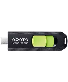 Купить Флеш-диск AData 128Gb UC300 Type-C USB3.2 черный/зеленый [ACHO-UC300-128G-RBK/GN] в Иркутске в компании Зеон